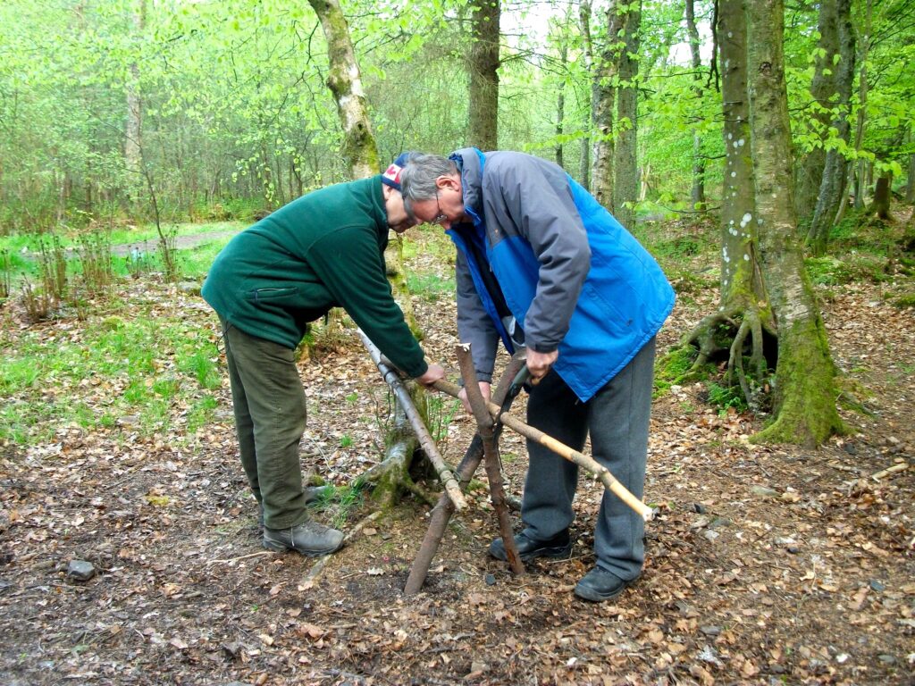 Forest School outdoor learning bushcraft eco-therapy