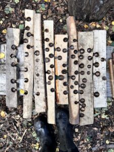 Bow Drill sets.